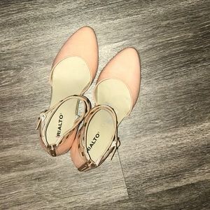 Rialto blush pink wedges